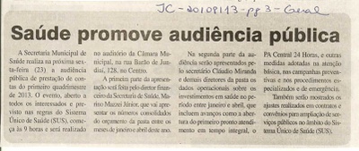 Jornal da Cidade - 20/08/2013