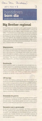 Bom Dia Jundiaí - 10/10/13 - pagina 4 - bastidores - 
