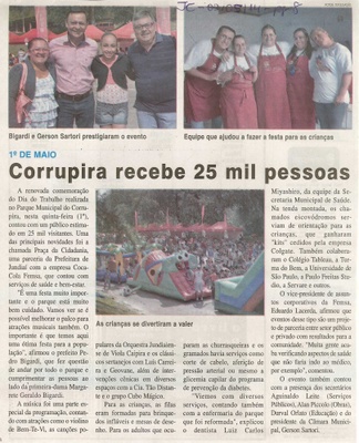 JC - 03/05/14 - pg 8 - Corrupira recebe 25 mil pessoas - 
