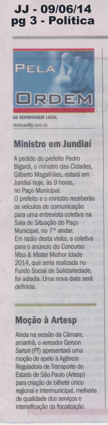 JJ - 09/06/14 - pg 3 - Política - Pela ordem -