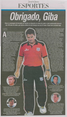 JJ - 25/06/14 - pg 1 - Esportes - Obrigado, Giba - 