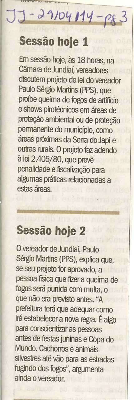 JJ - 29/04/14 - pg 3 - Política - Pela ordem - 