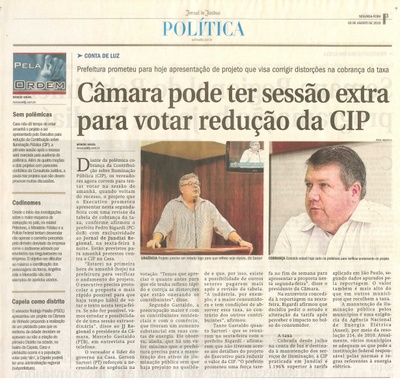 JJ - 03/08/15 - pg 3 - política - Câmara pode ter sessão extra para votar redução da CIP -