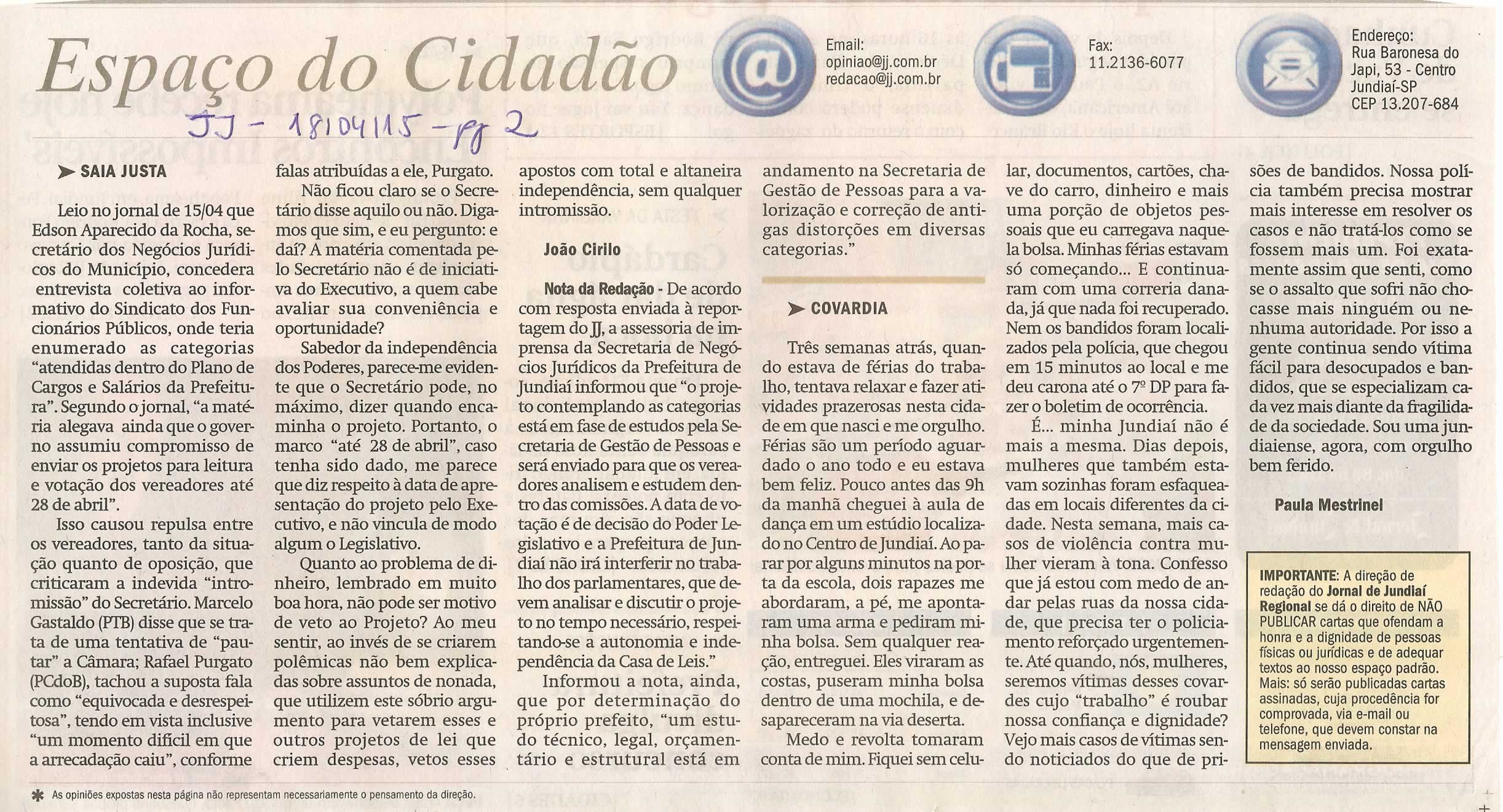 JJ - 18/04/15 - pg 2 - espaço do cidadão - 