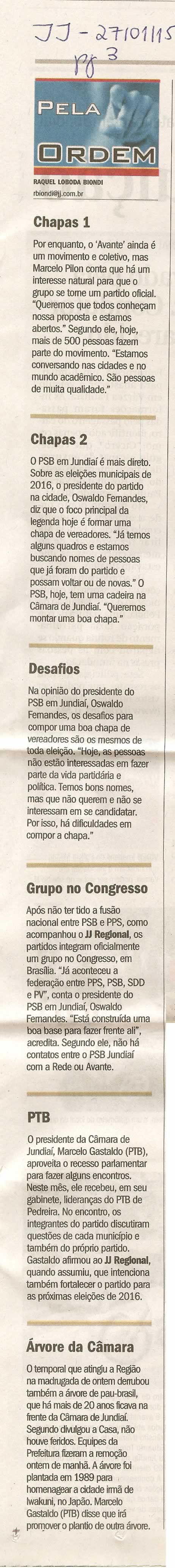  JJ - 27/01/15 - pg 3 - Política - Pela ordem -