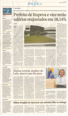 JJ - 04/02/17 - pg 3 - Política - Prefeito de Itupeva e vice terão salários reajustados em 18,14% - Pela Ordem.