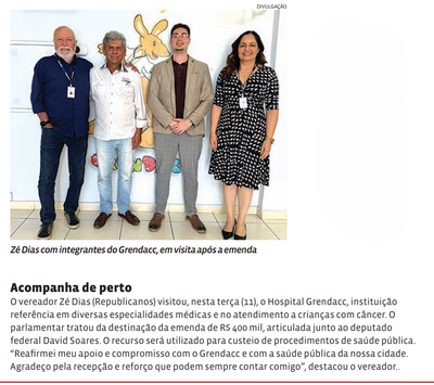 Acompanha de perto