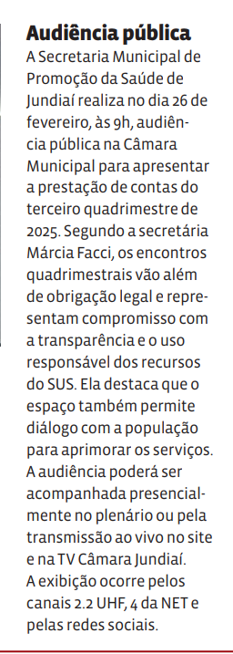Audiência pública