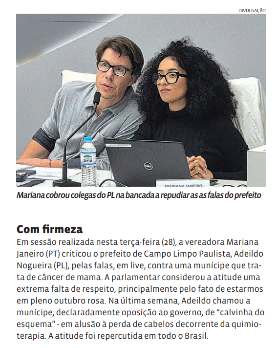 Com firmeza