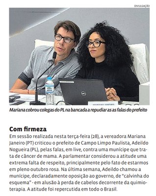 Com firmeza