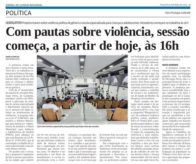 Com pautas sobre violência, sessão começa, a partir de hoje, às 16h