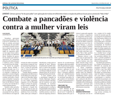Combate a pancadões e violência contra a mulher viram leis