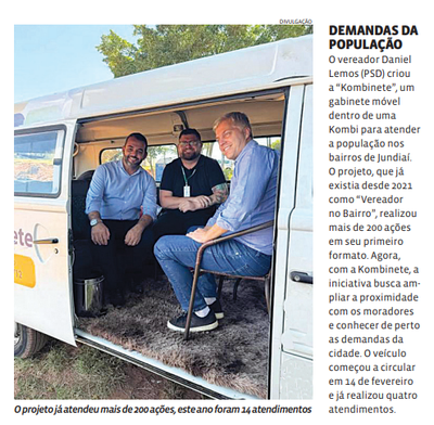 DEMANDAS DA POPULAÇÃO