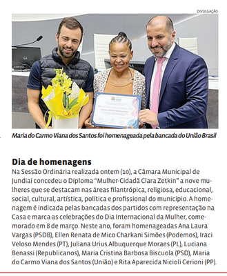 Dia de homenagens