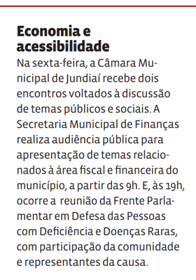 Economia e acessibilidade