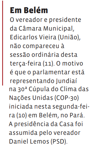 Em Belém