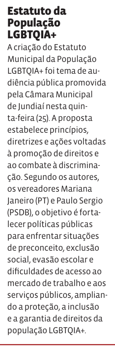 Estatuto da População LGBTQIA+