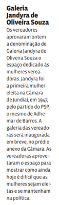 Galeria Jandyra de Oliveira Souza