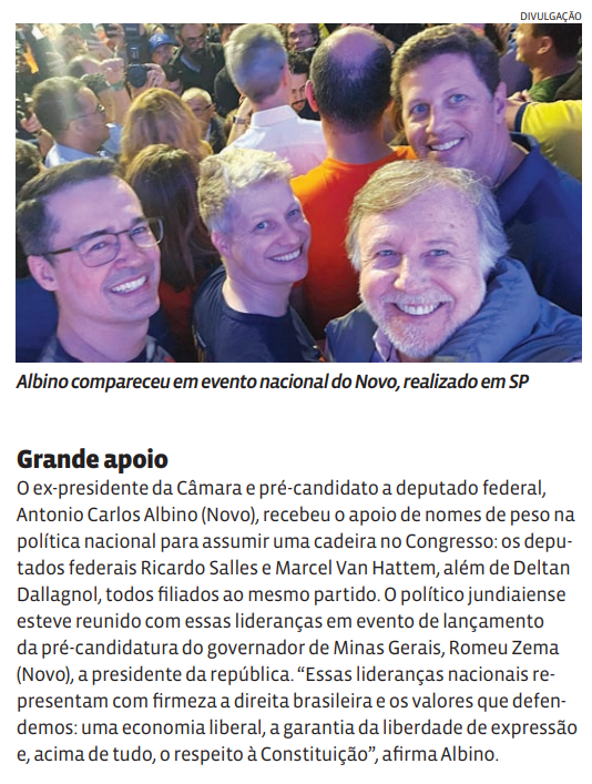 Grande apoio
