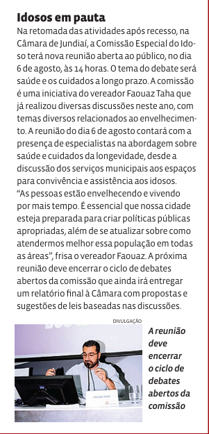 Idosos em pauta