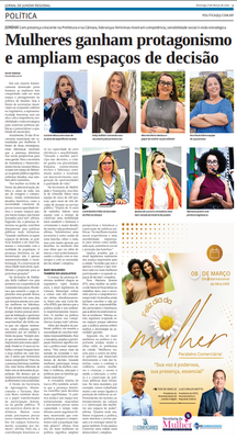 Mulheres ganham protagonismo e ampliam espaços de decisão