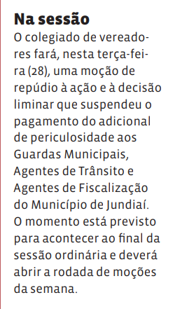 Na sessão