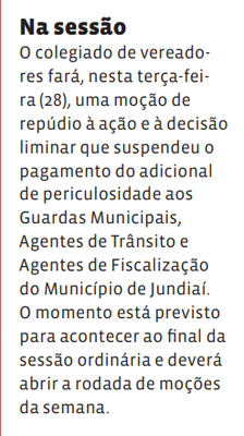 Na sessão