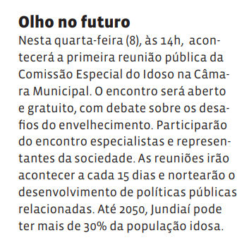 Olho no futuro
