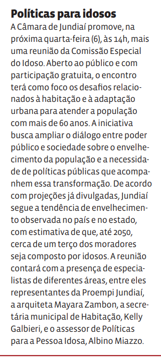 Políticas para idosos