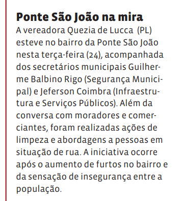 Ponte São João na mira