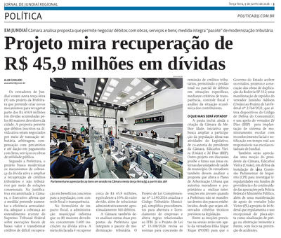 Projeto mira recuperação de R$ 45,9 milhões em dívidas