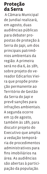 Proteção da Serra