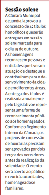 Sessão solene
