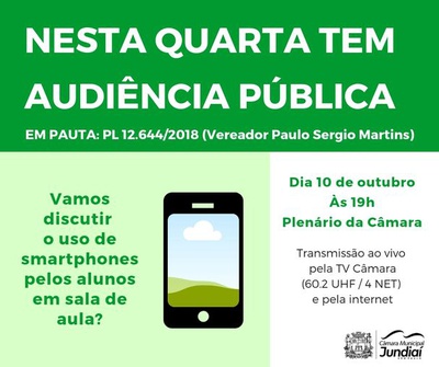 Convite - Audiência Pública nº 20