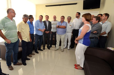 Vereadores presentes na cerimônia Vereadores presentes na cerimônia