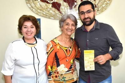 Presidente Faouaz recebe diretoria do Grendacc para reforço à campanha ‘Setembro Dourado’