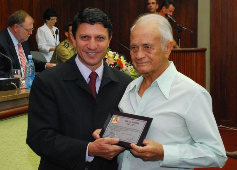Homenagem ao sr. Wilson  de Medeiros