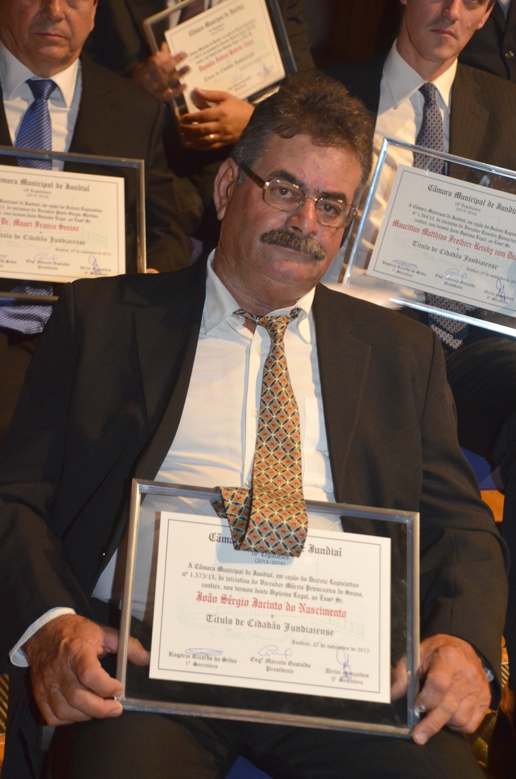 92. O homenageado sr. João Sérgio Jacinto do Nascimento 